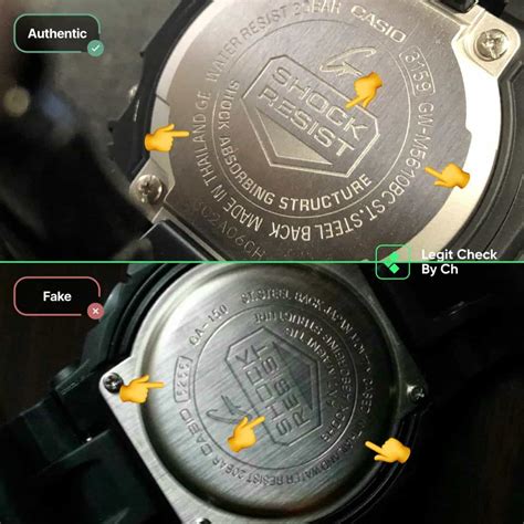 how to identify fake casio watch|casio g shock counterfeit.